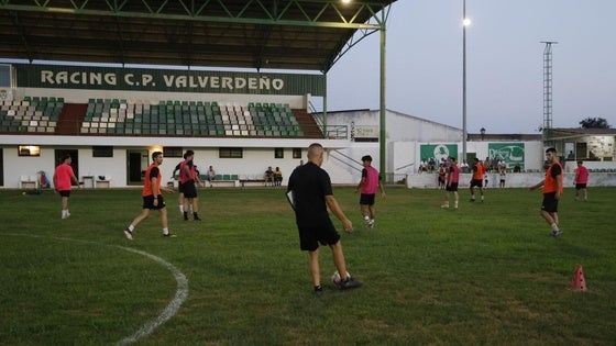 Inicio de pretemporada del Racing CP Valverdeño
