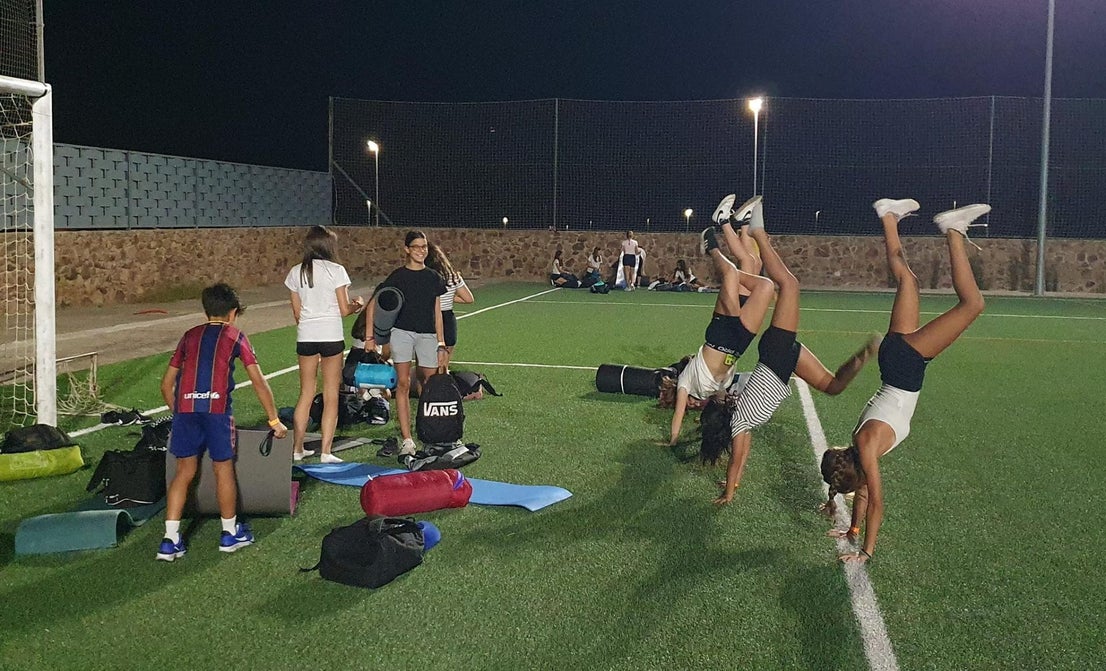 Acampada nocturna