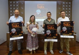 Presentación de la Fuga de la Diabla en la Diputación de Badajoz