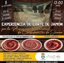 Organizada una 'Experiencia de corte de jamón'