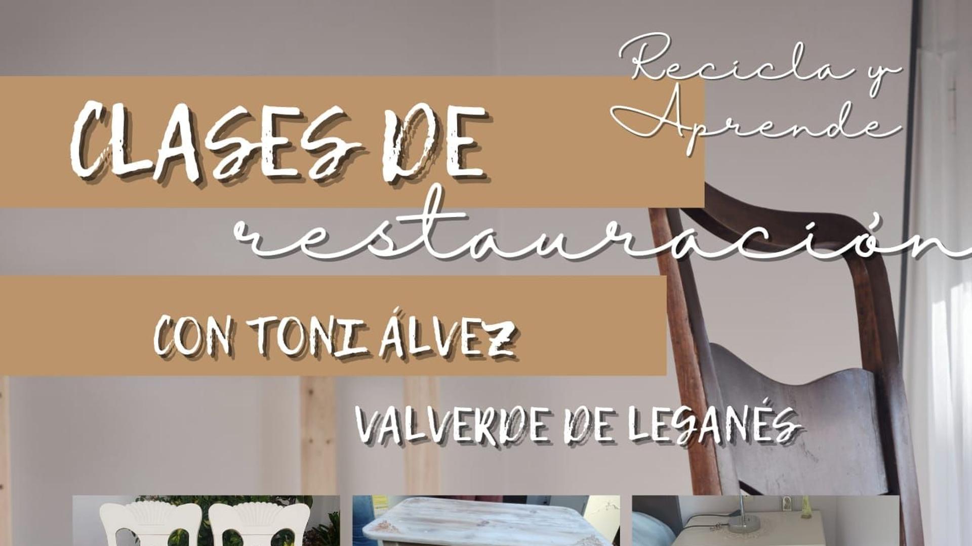 Esta tarde da comienzo el curso de Restauración de Muebles y Objetos Antiguos Hoy