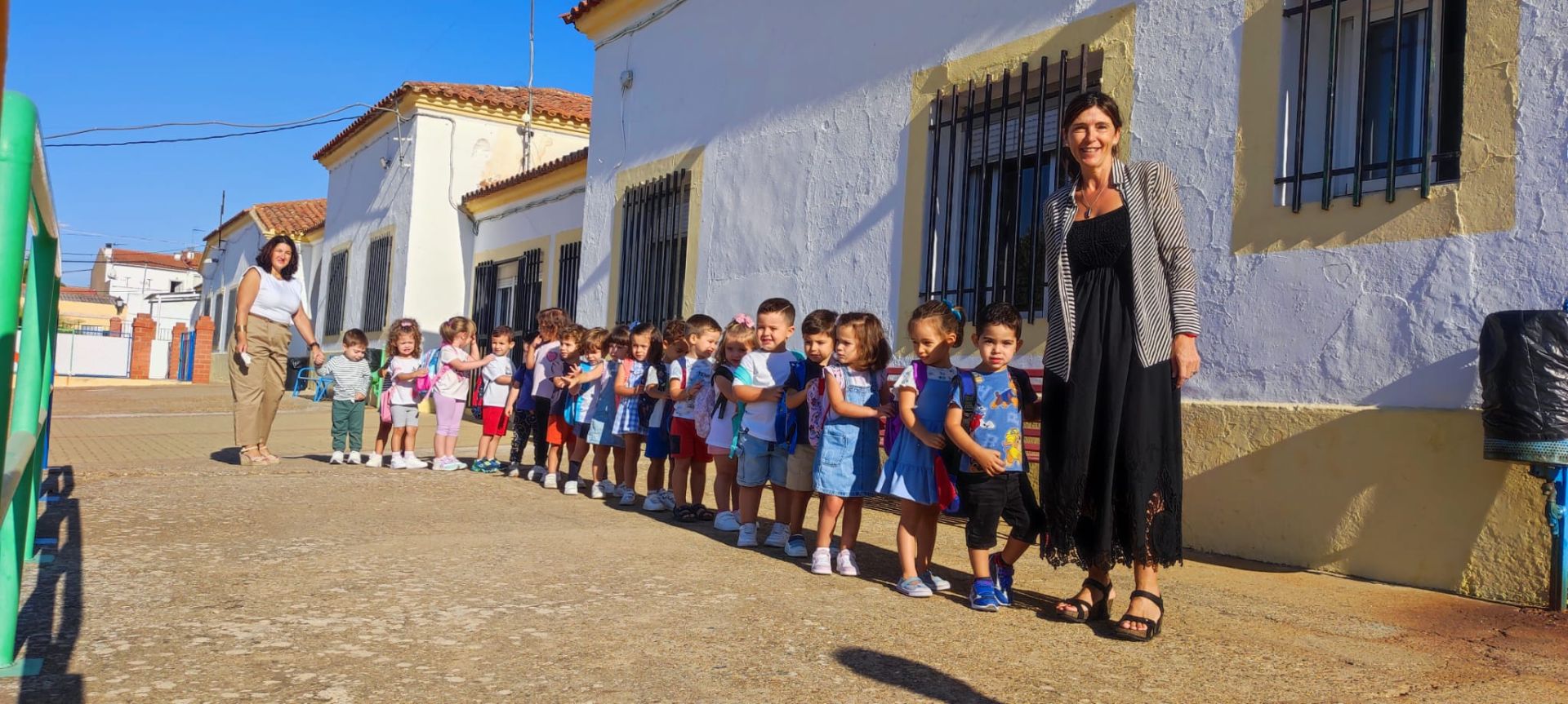 Inicio escolar en Valverde