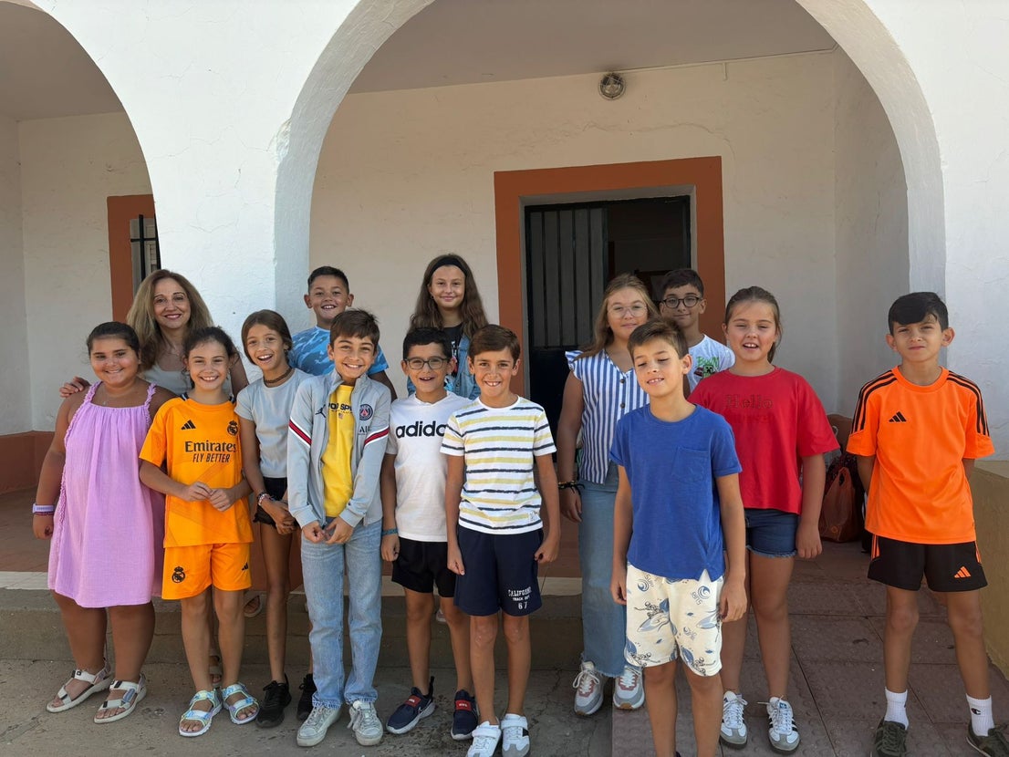 Inicio escolar en Valverde