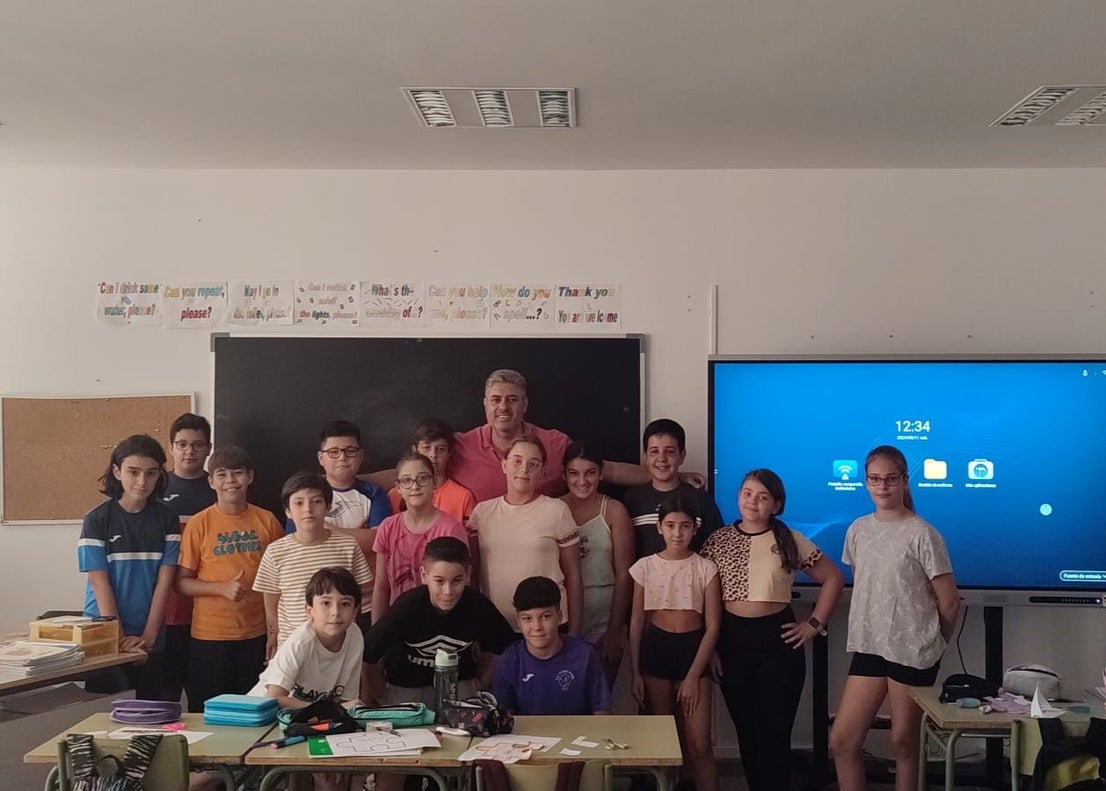 Inicio escolar en Valverde