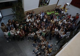 Foto de familia con todos los usuarios