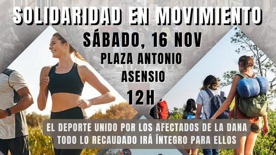 La previsión de lluvia obliga a atrasar la hora de inicio de 'Solidaridad en movimiento'