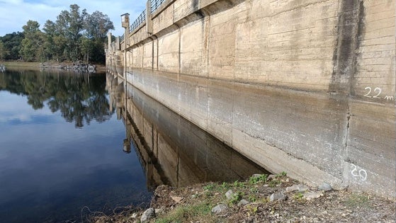 El embalse de Piedra Aguda llega a mediados de otoño al 70% de su capacidad