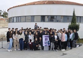 Escolares participantes en la actividad