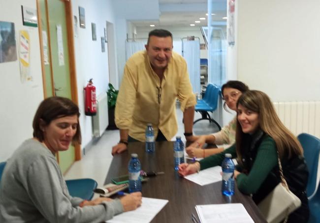 Durante las donaciones