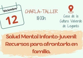 Una charla – taller para abordar la salud mental