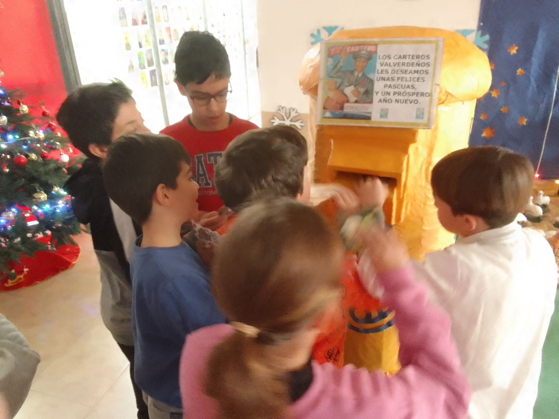 'Feliz postal navideña'