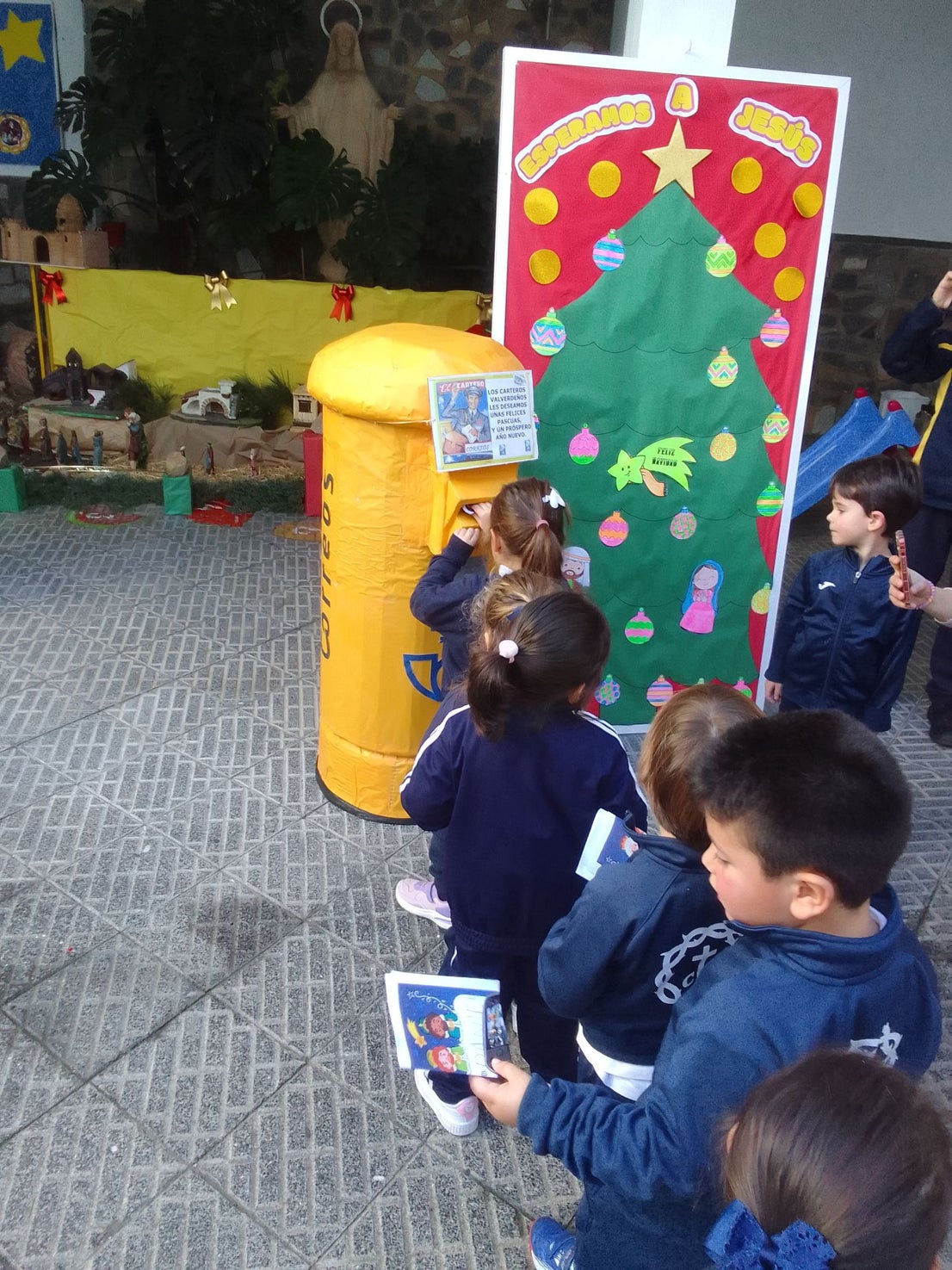 'Feliz postal navideña'