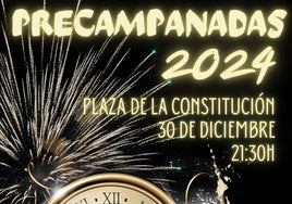 Valverde despide el año este lunes con las Precampanadas 2024