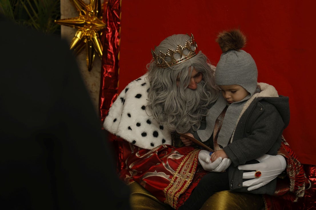 Entrega de las Cartas a Los Reyes Magos