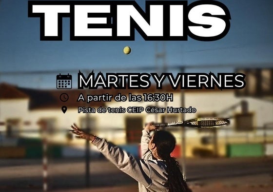 Las jornadas de tenis se desarrollarán los martes y viernes