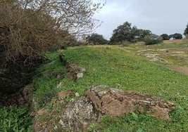 Restos del molino de Antolín