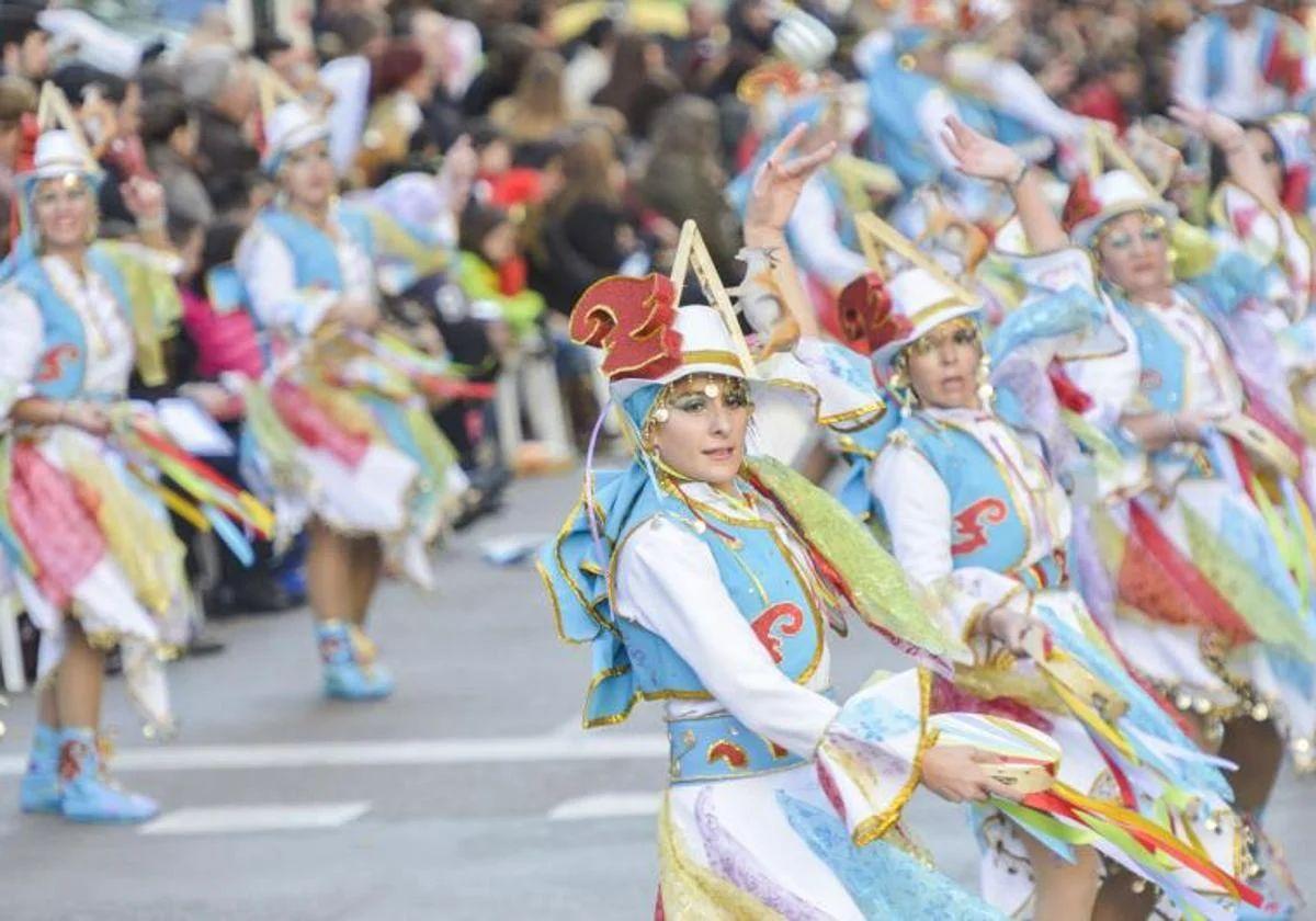 Desfile de comprarsas de Badajoz