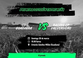 El partido aplazado del Racing contra el Guadiana será este domingo