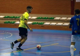 Rubén marcó tres goles