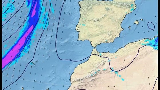 La borrasca Olivier amenaza el Domingo de Ramos con lluvia de barro