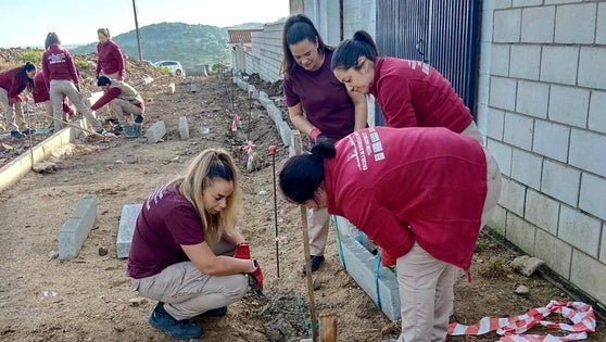 La escuela profesional avanza en los trabajos del Cerro de los Mártires