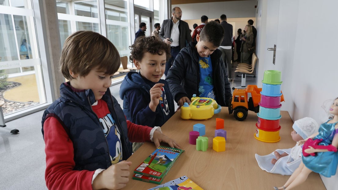 Inauguración del Centro de Salud