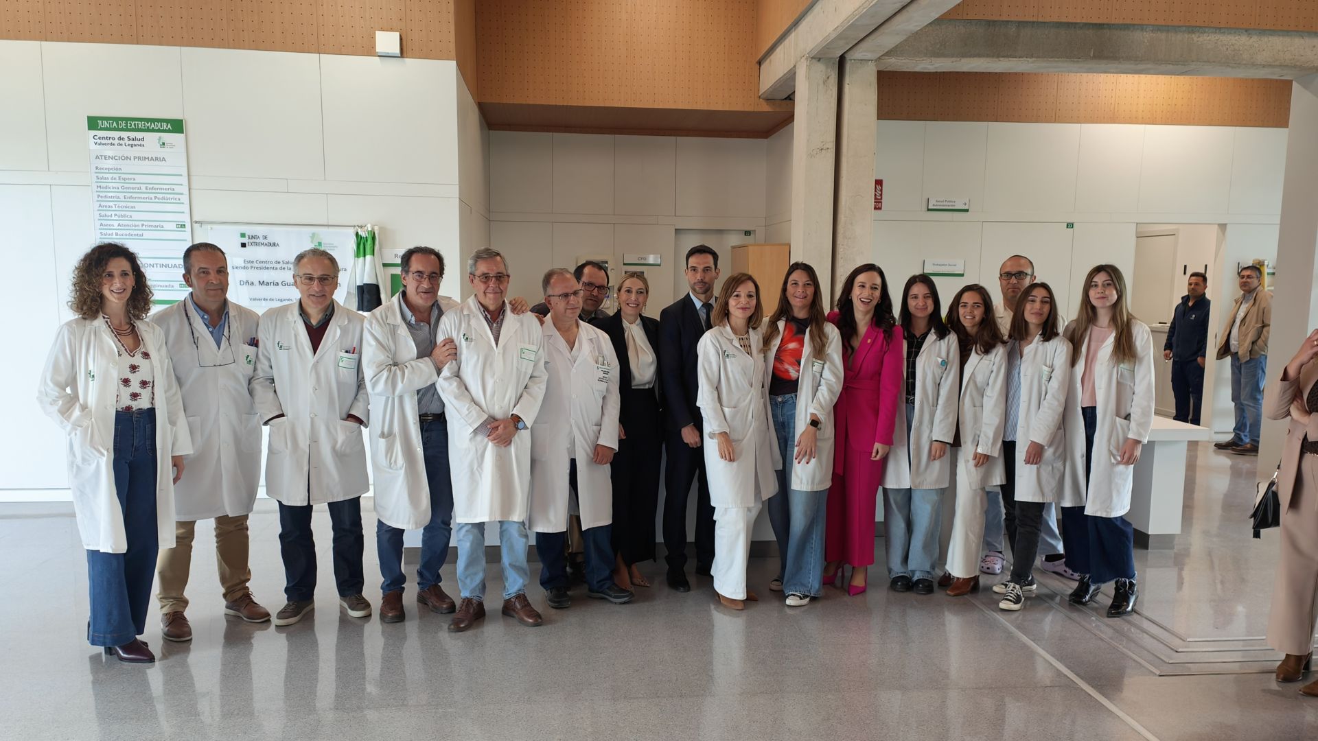 Inauguración del Centro de Salud