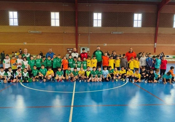 Participantes en la concentración