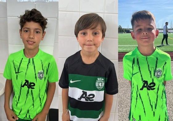 Rubén, Alonso y Thiago