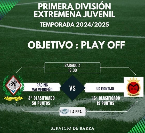 Los juveniles del Racing tienen un partido muy importante esta tarde