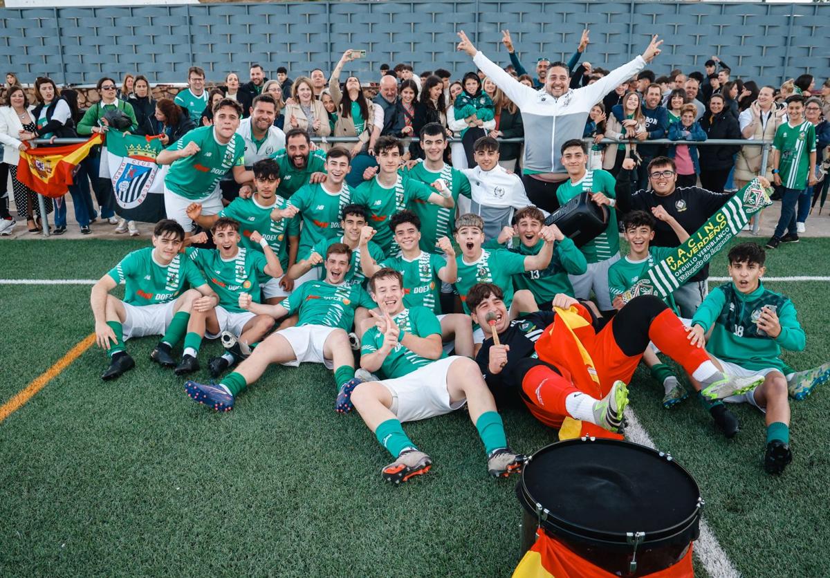 Celebración de la victoria