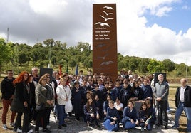 Acto de homenaje a las víctimas de Mauthausen