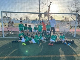 Los benjamines del b han sido subcampeones en su liga