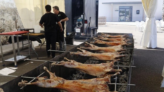Tapas de queso a 0,50 euros y degustación de cordero durante la Trashumancia
