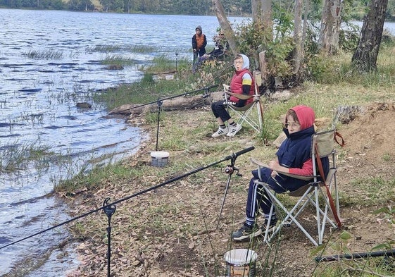 Éxito en el concurso infantil y juvenil de pesca de la Trashumancia