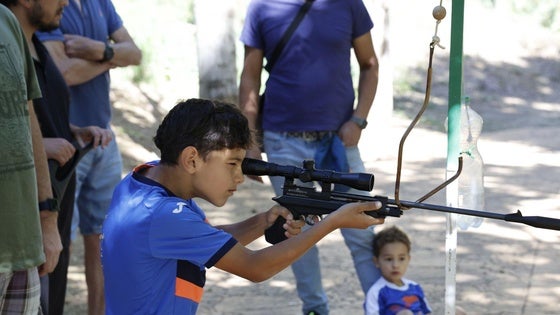 Durante esta Trashumancia no faltará el taller juvenil de tiro de precisión