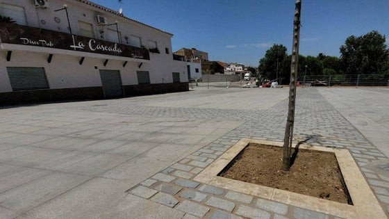 La plaza de las Piletas continúa su transformación