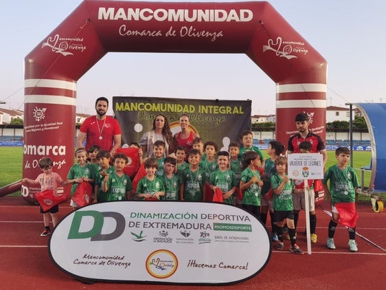 La Mancomunidad de Olivenza clausura su VIII Liga de Fútbol Base