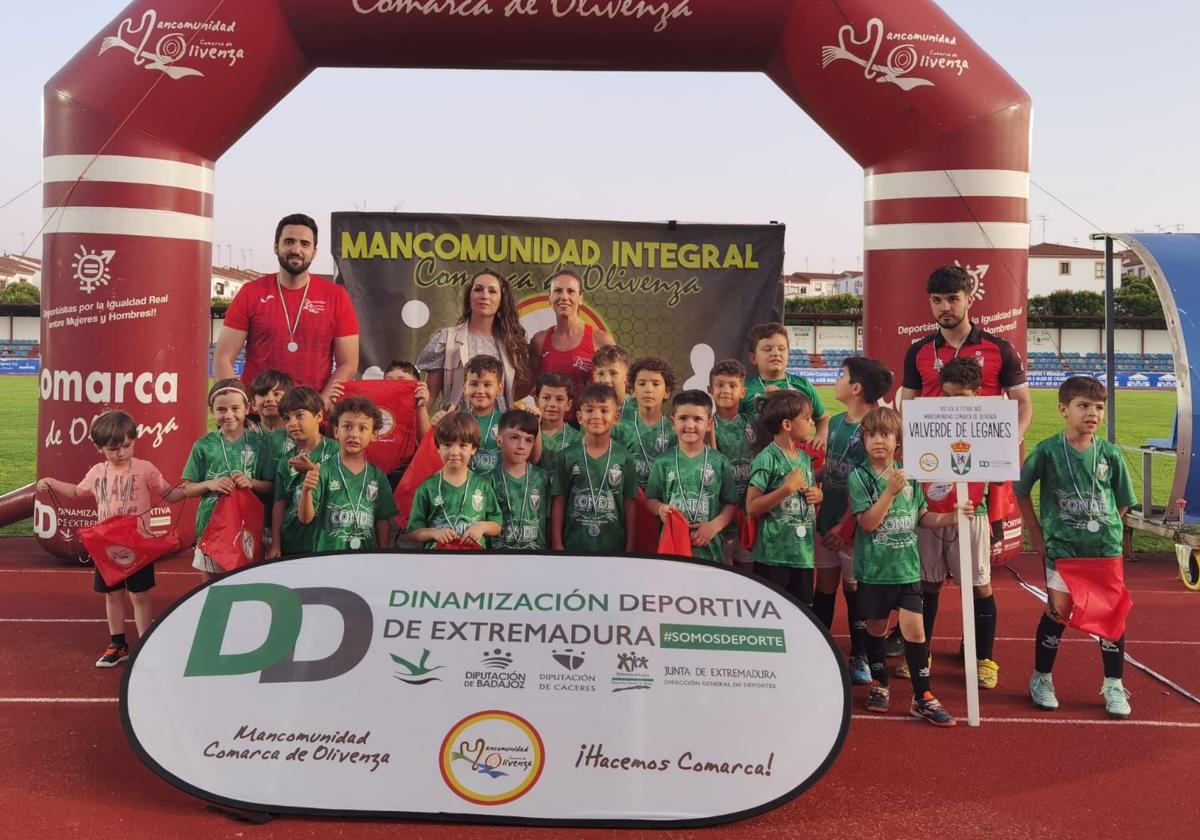 La Mancomunidad de Olivenza clausura su VIII Liga de Fútbol Base