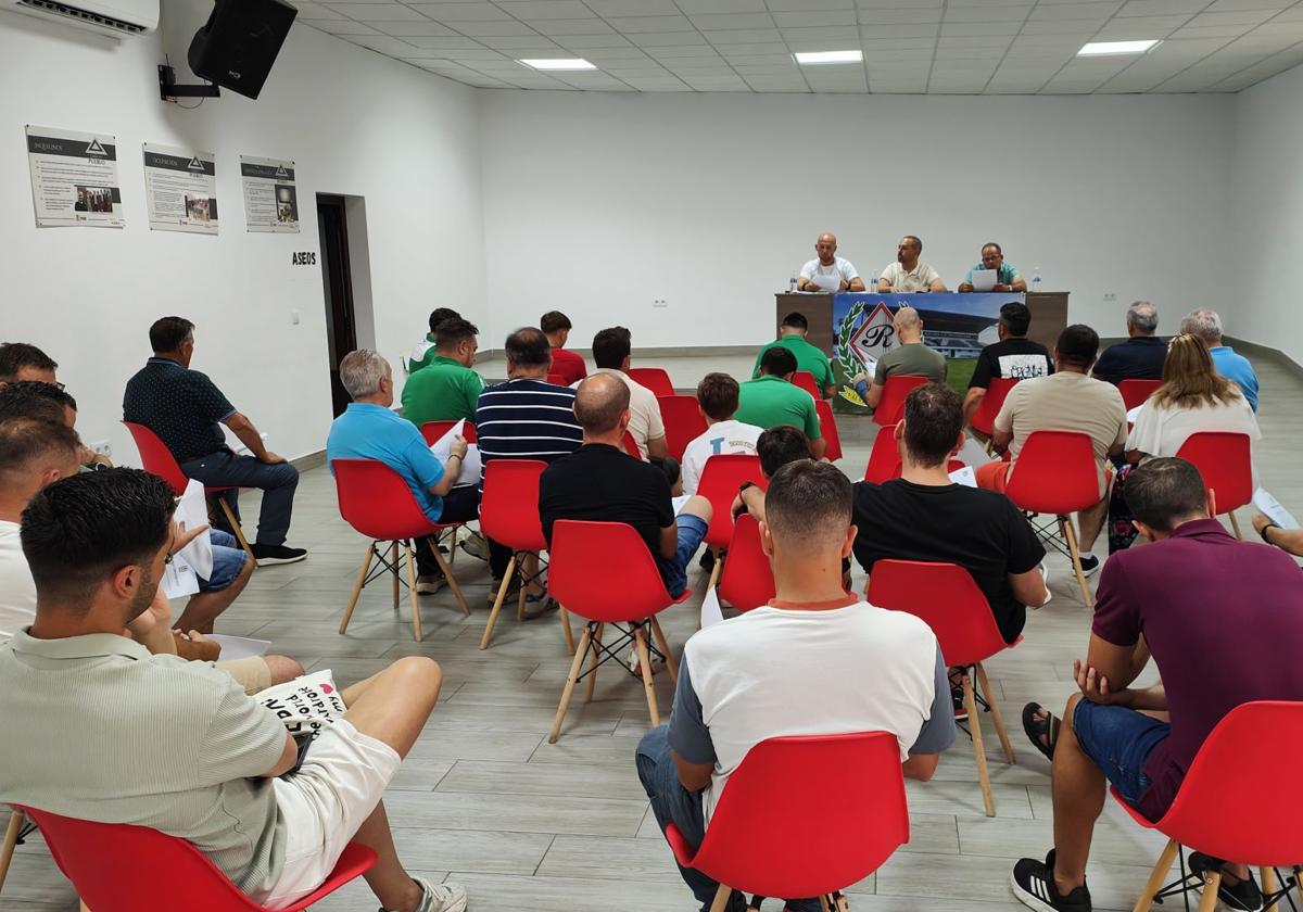Durante la asamblea