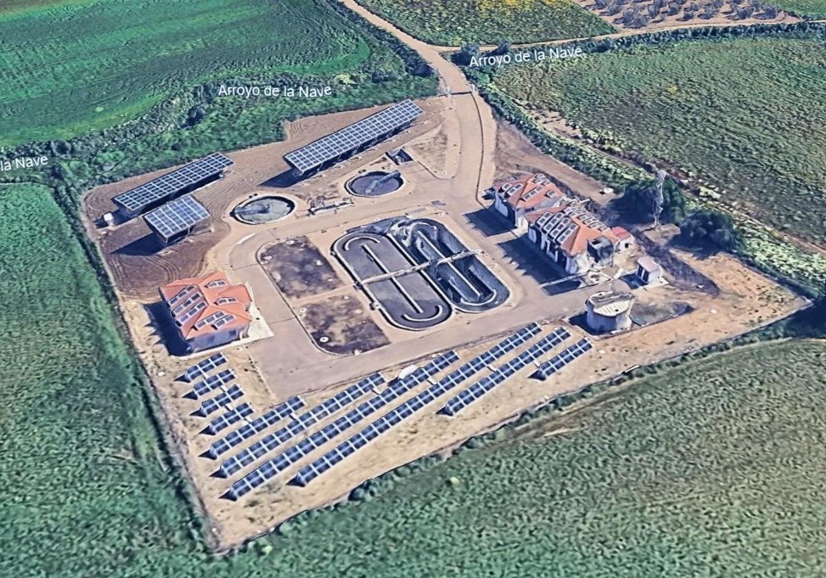 Depuradora en Valverde de Leganés