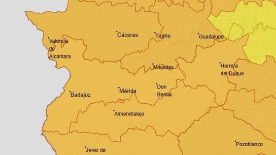 Alerta naranja por calor para este inicio de semana
