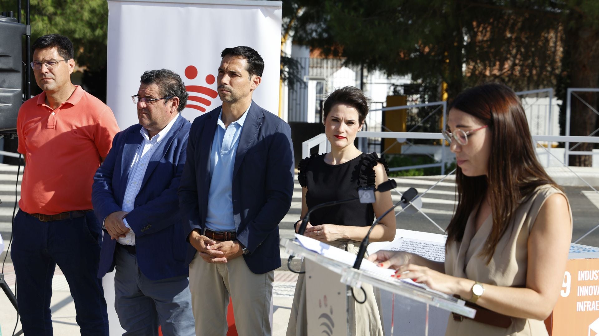 Inauguración de la Carretera BA-006