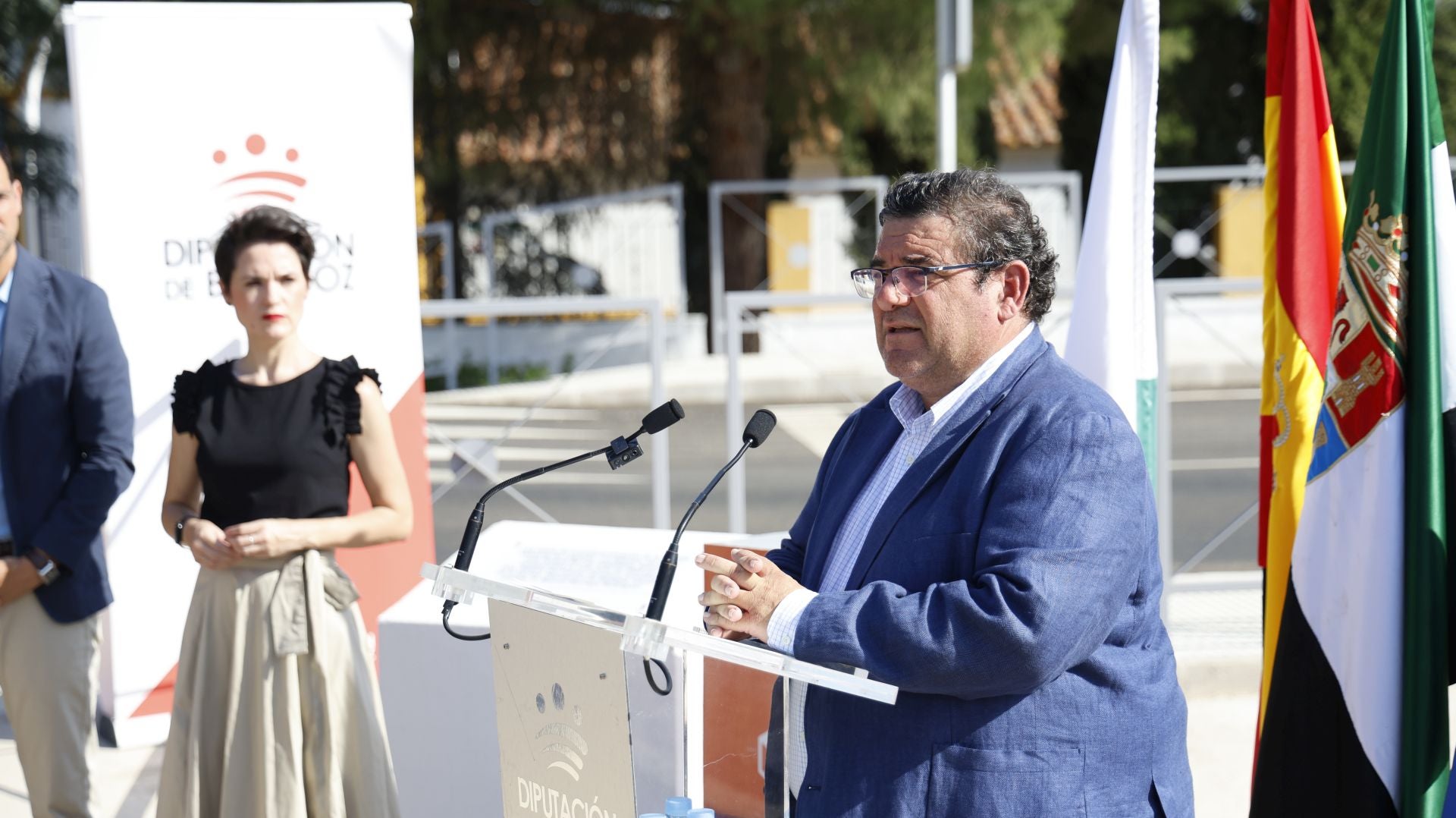 Inauguración de la Carretera BA-006