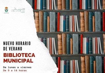 La biblioteca municipal inicia el horario de verano