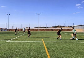 Rayo de Olivenza sigue en lo más alto de la tabla en el torneo de fútbol 7