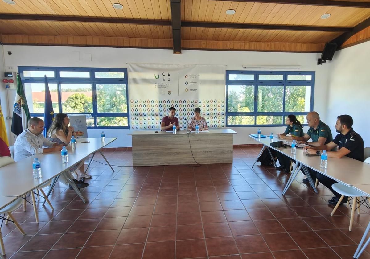 Durante la Junta de Seguridad
