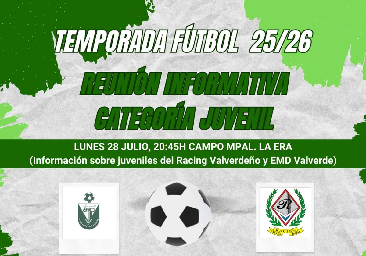 Primeros avances para la próxima temporada de fútbol base