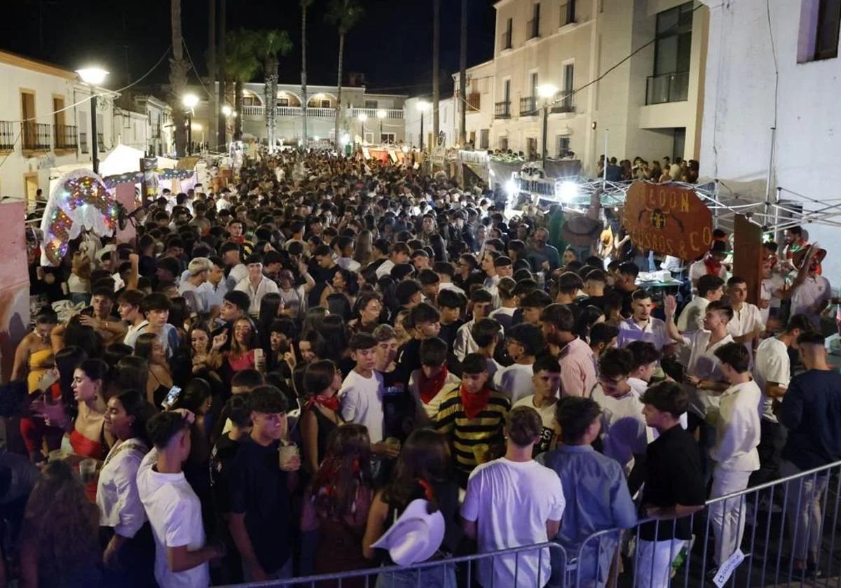 Ambiente en la plaza en la edición del año pasado