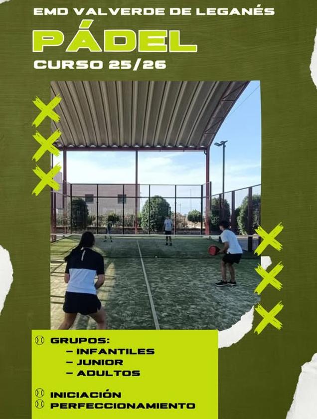 En breve darán comienzo las clases de pádel
